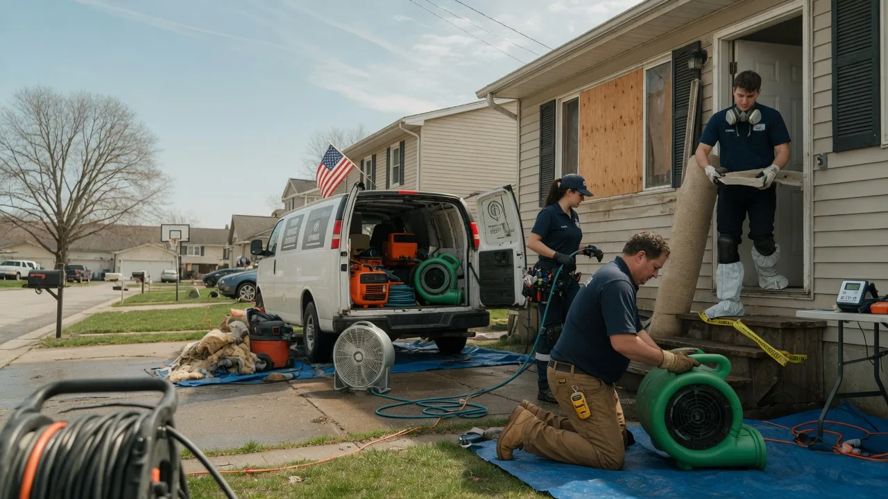 Water Damage Restoration in Dushore, PA near me